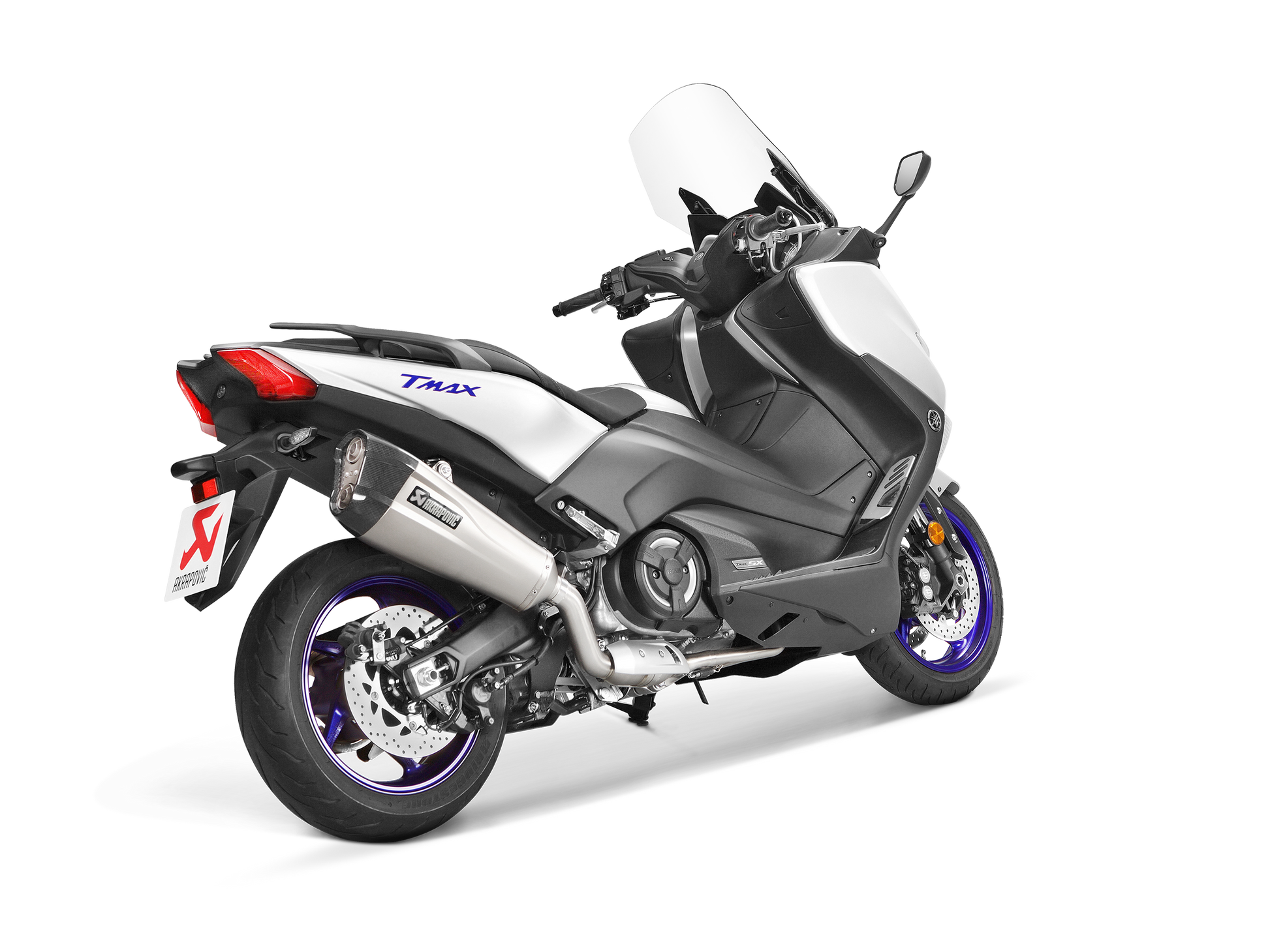 AKRAPOVIC TERMINALE TITANIO RACING YAMAHA TMAX 2017-19 - AKRAPOVIC immagine 4
