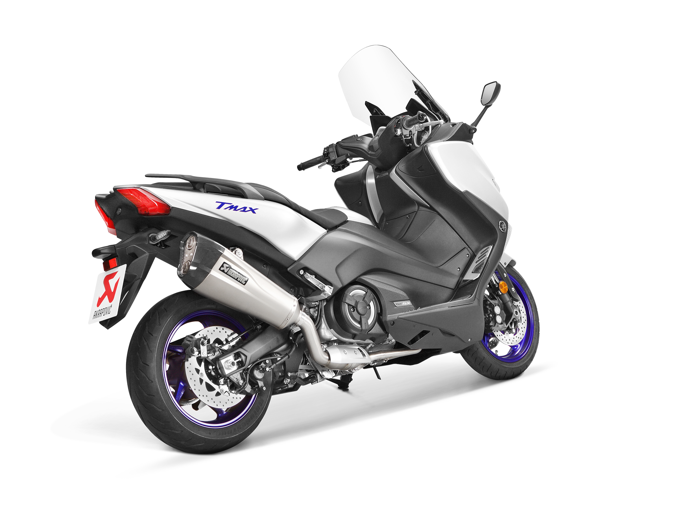 AKRAPOVIC TERMINALE TITANIO RACING YAMAHA TMAX 2017-19 - AKRAPOVIC immagine 4