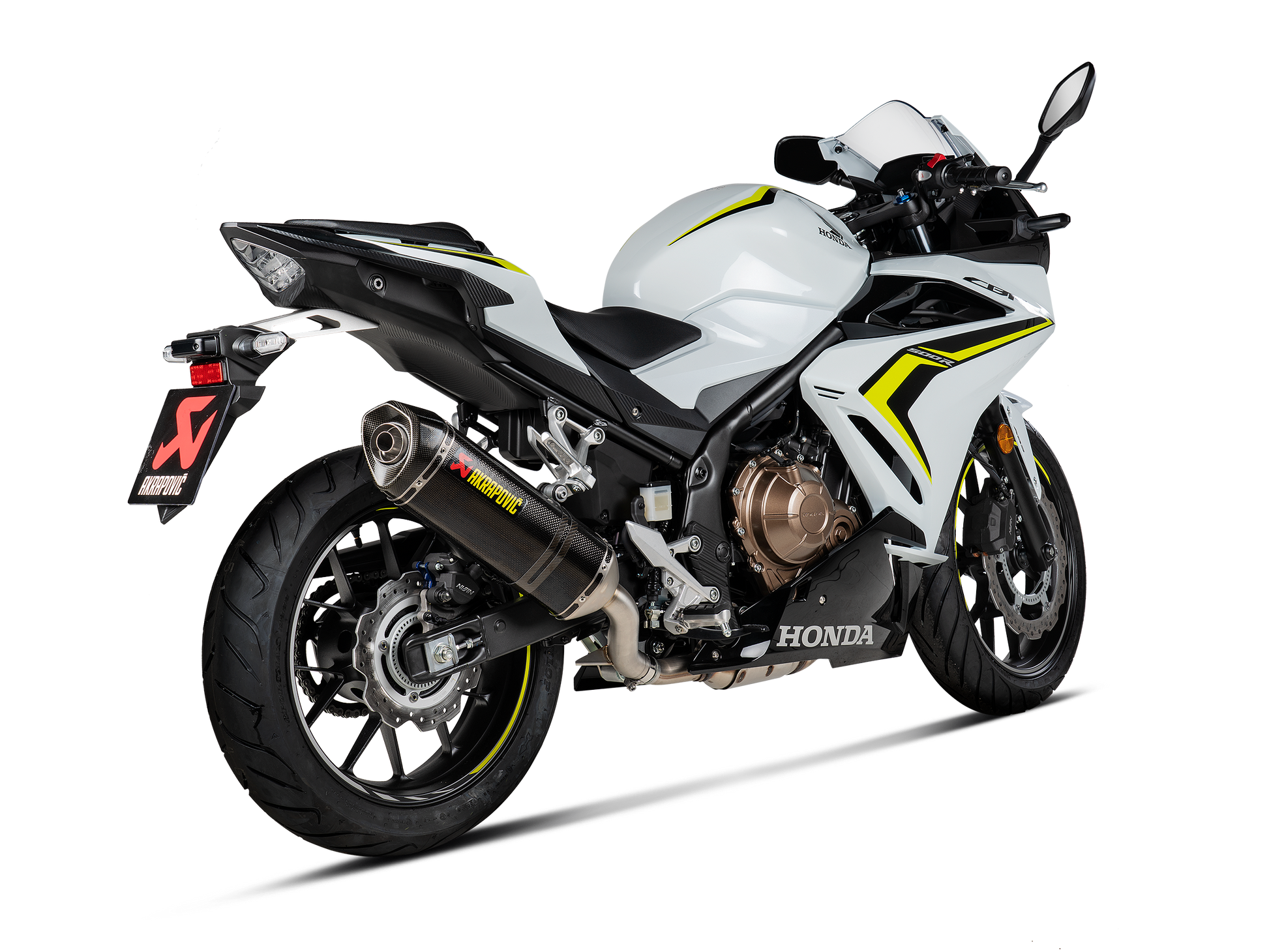 AKRAPOVIC TERMINALE CARB.IO HONDA CBR 400 / 500 R CB 400 / 500X CB 500 F 2016-24 - AKRAPOVIC immagine 2