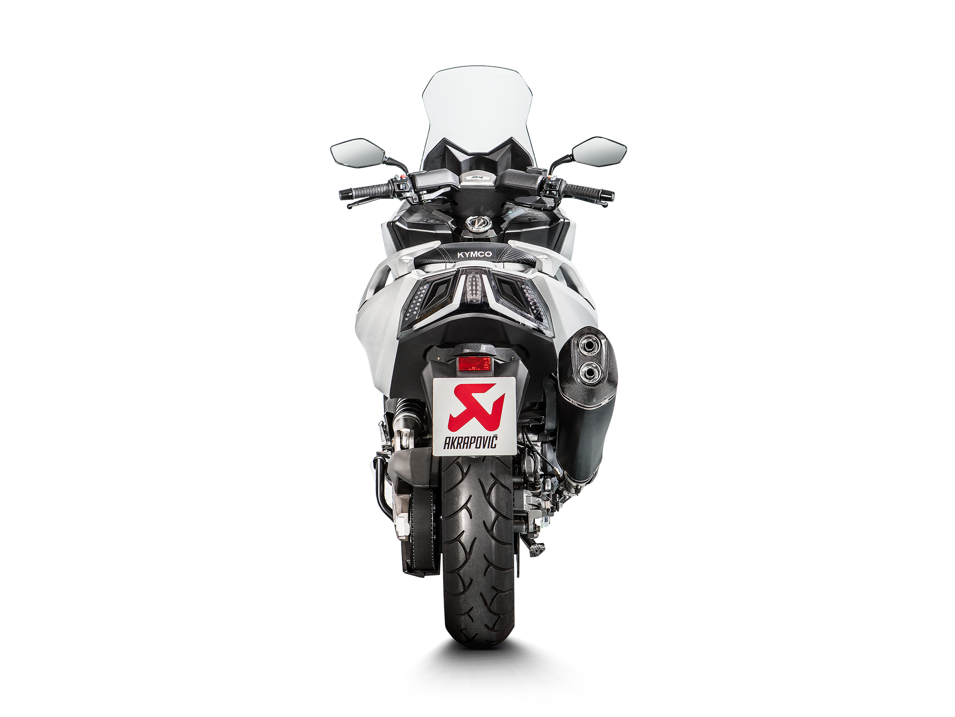 AKRAPOVIC TERMINALE ACCIAIO INOX KYMCO AK 550 2017-20 - AKRAPOVIC immagine 4