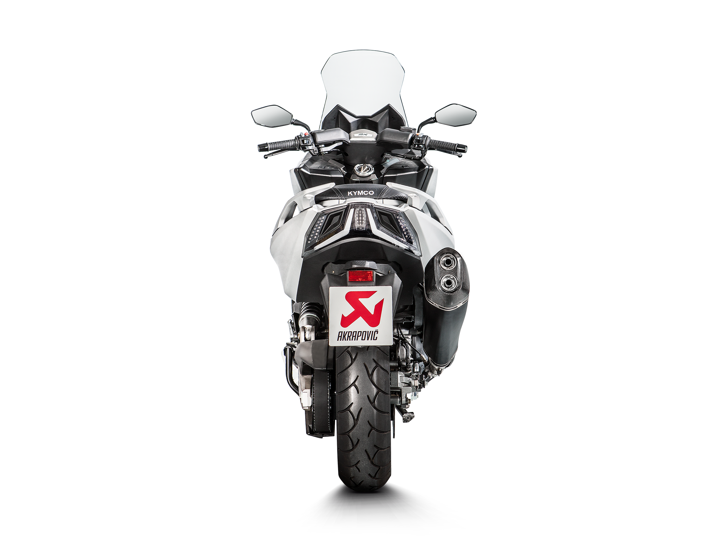 AKRAPOVIC TERMINALE ACCIAIO INOX KYMCO AK 550 2017-20 - AKRAPOVIC immagine 4