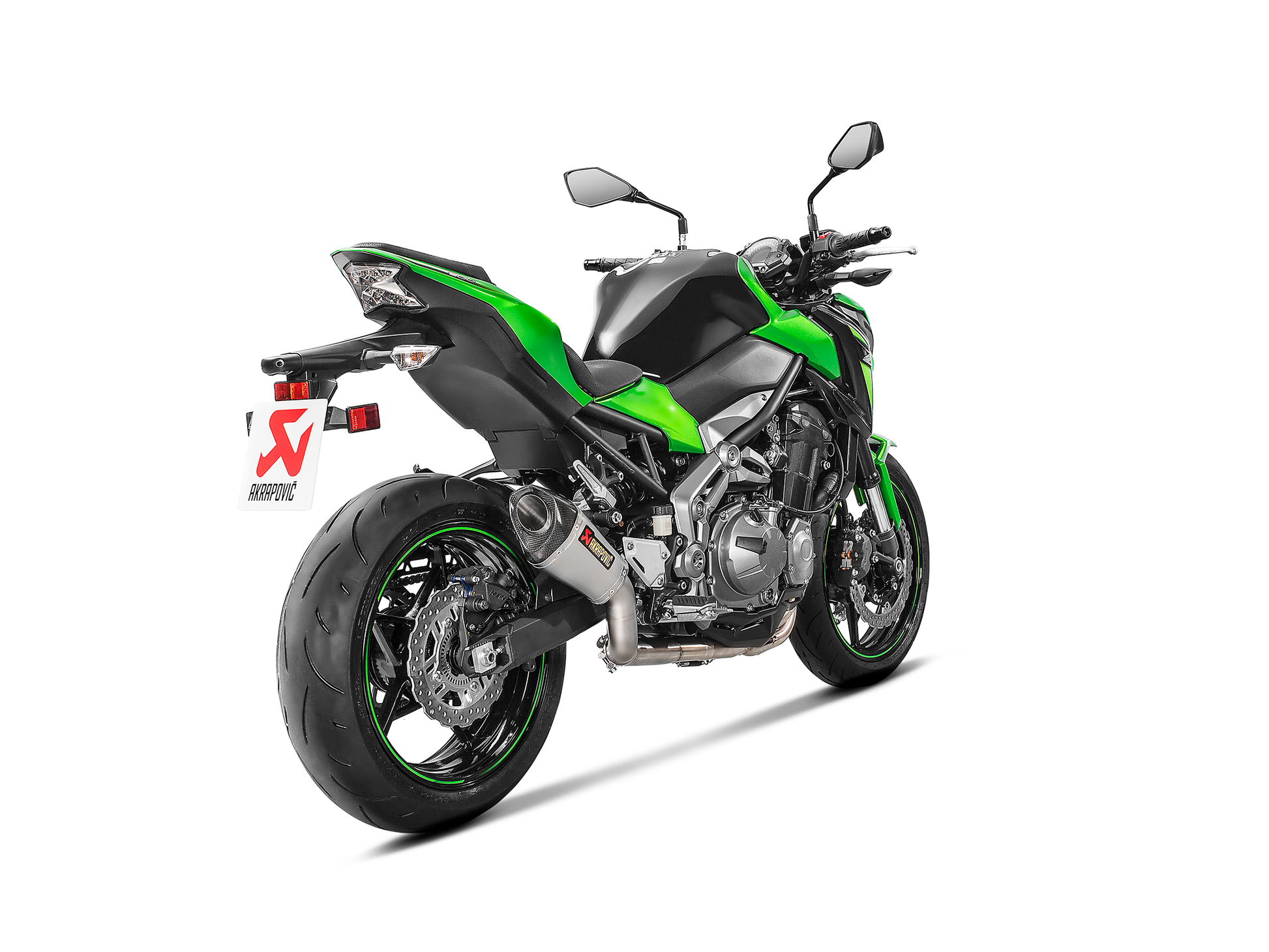 AKRAPOVIC TERMINALE TITANIO RACING KAWASAKI Z900 A2 2017-24 - AKRAPOVIC immagine 6