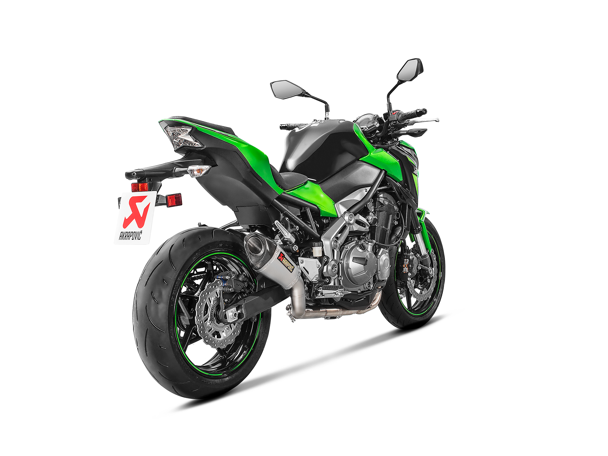 AKRAPOVIC TERMINALE TITANIO RACING KAWASAKI Z900 A2 2017-24 - AKRAPOVIC immagine 6