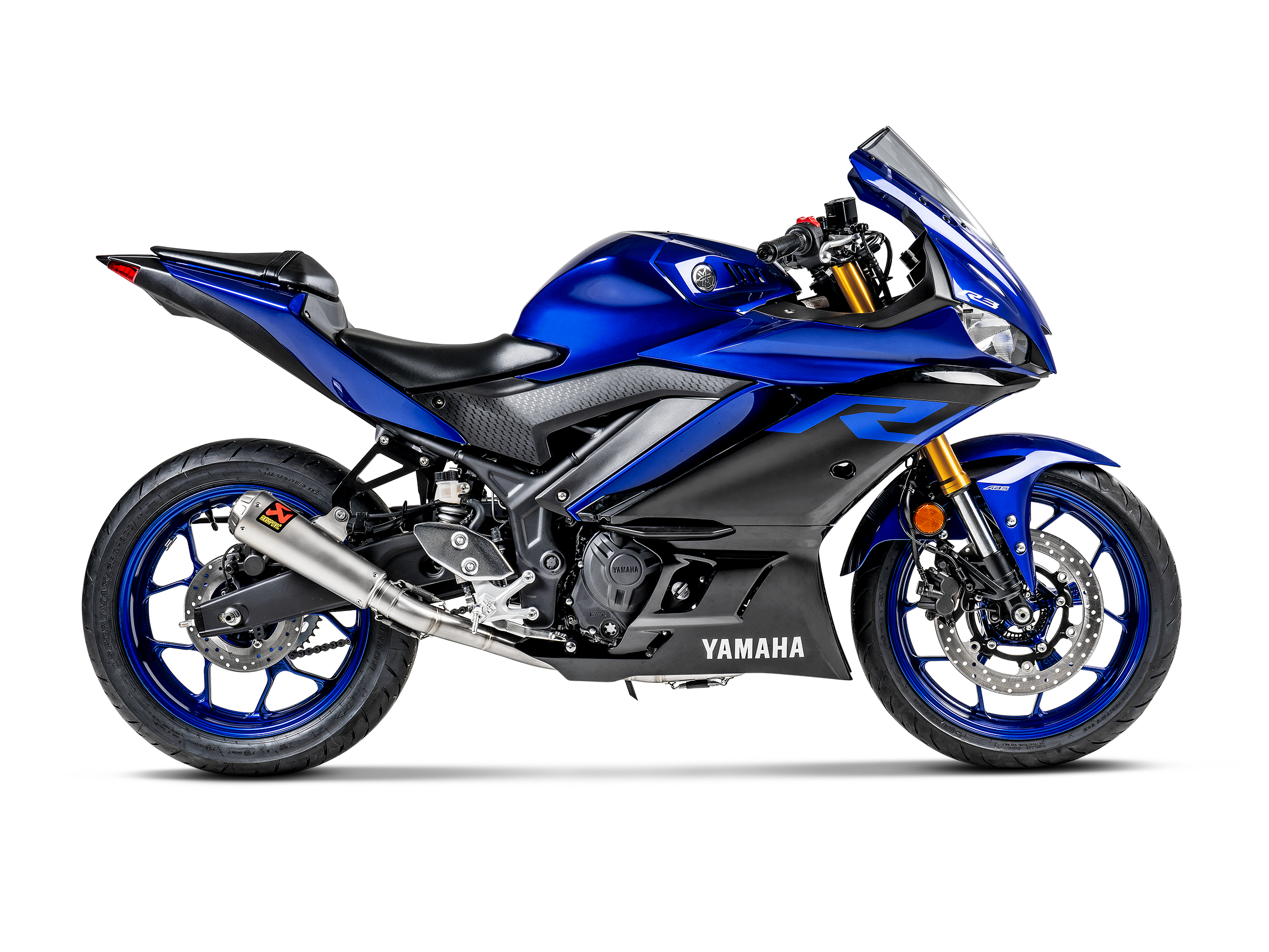 AKRAPOVIC TERMINALE ACCIAIO INOX RACING YAMAHA YZF-R3 2014-21 - AKRAPOVIC immagine 2