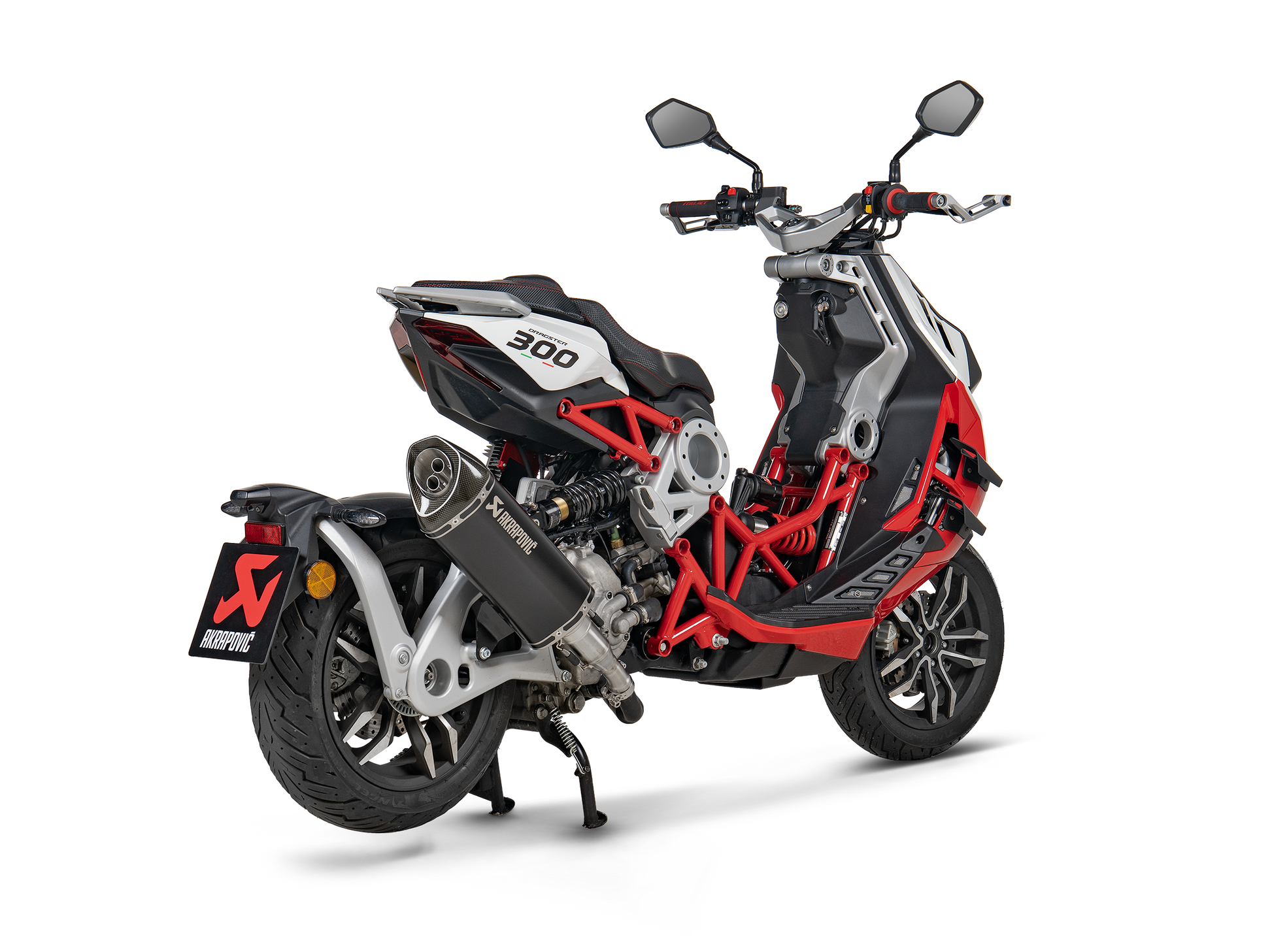 AKRAPOVIC TERMINALE TITANIO OMOLOGATO ITALJET DRAGSTER 300 2024 - AKRAPOVIC immagine 3