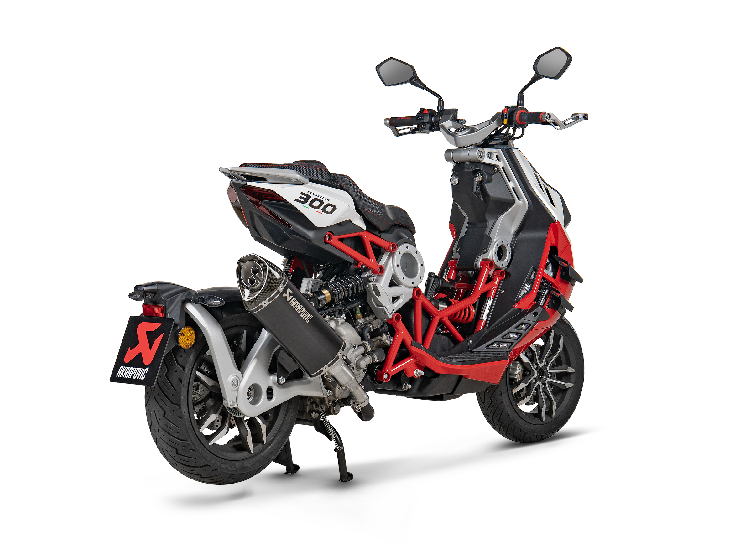 AKRAPOVIC TERMINALE TITANIO OMOLOGATO ITALJET DRAGSTER 300 2024 - AKRAPOVIC immagine 3