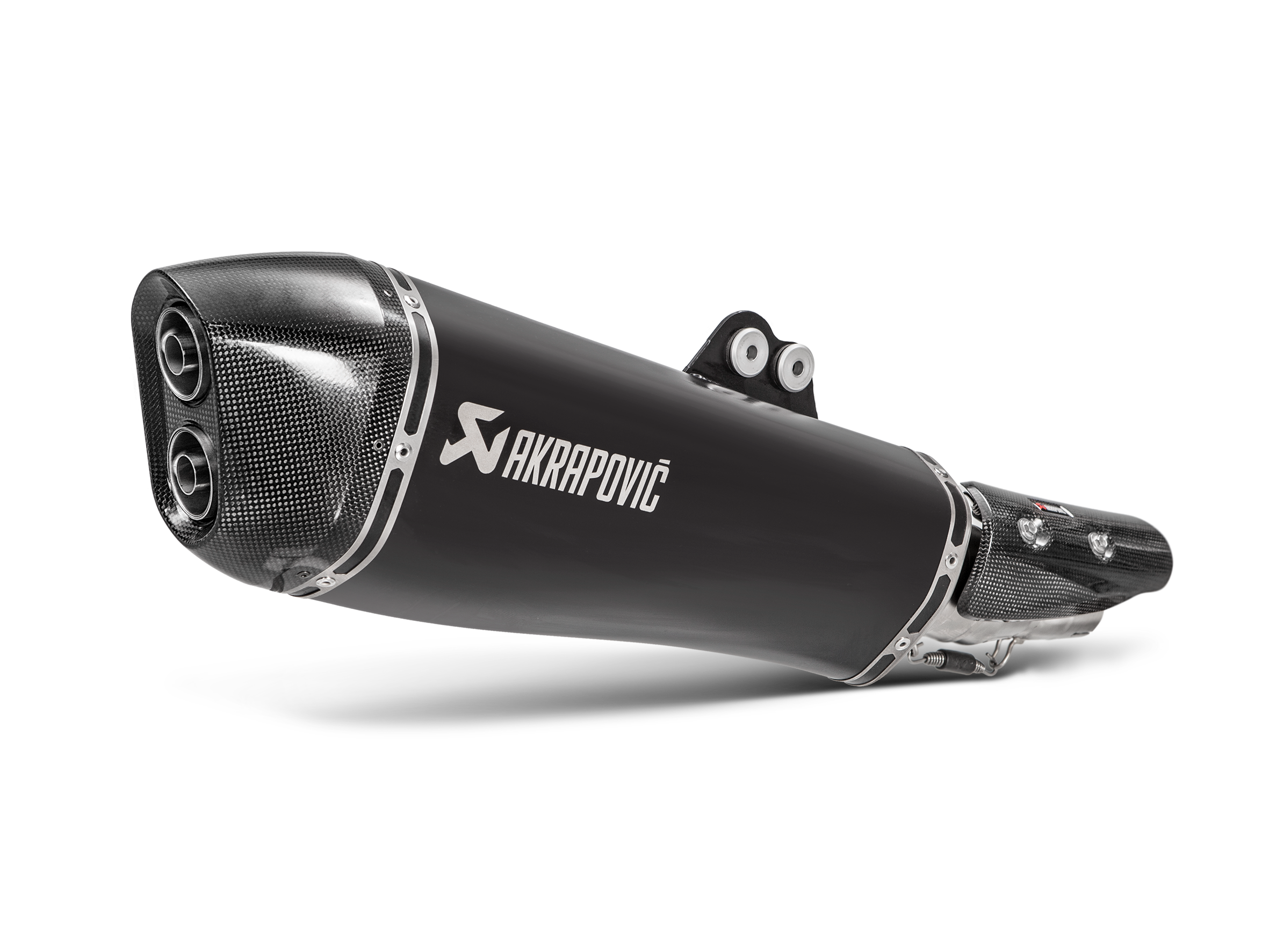 AKRAPOVIC TERMINALE ACCIAIO INOX KYMCO AK 550 2017-20 - AKRAPOVIC