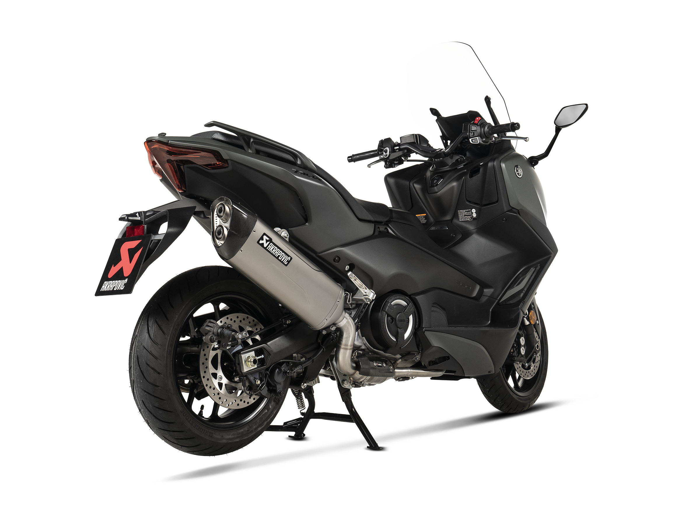AKRAPOVIC TERMINALE TITANIO OMOLOGATO YAMAHA TMAX 2020-26 - AKRAPOVIC immagine 3