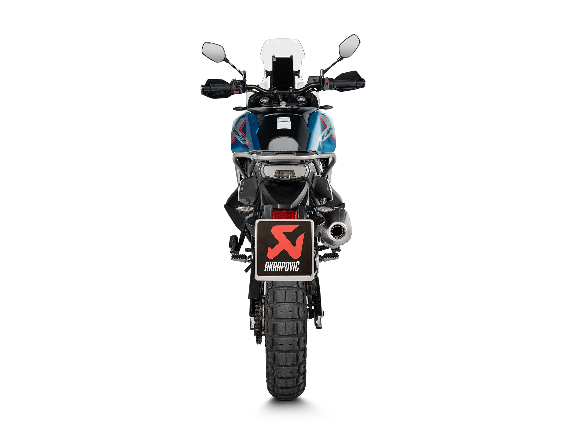 AKRAPOVIC TERMINALE TITANIO OMOLOGATO CFMOTO 800MT X 2025-26 - AKRAPOVIC immagine 4