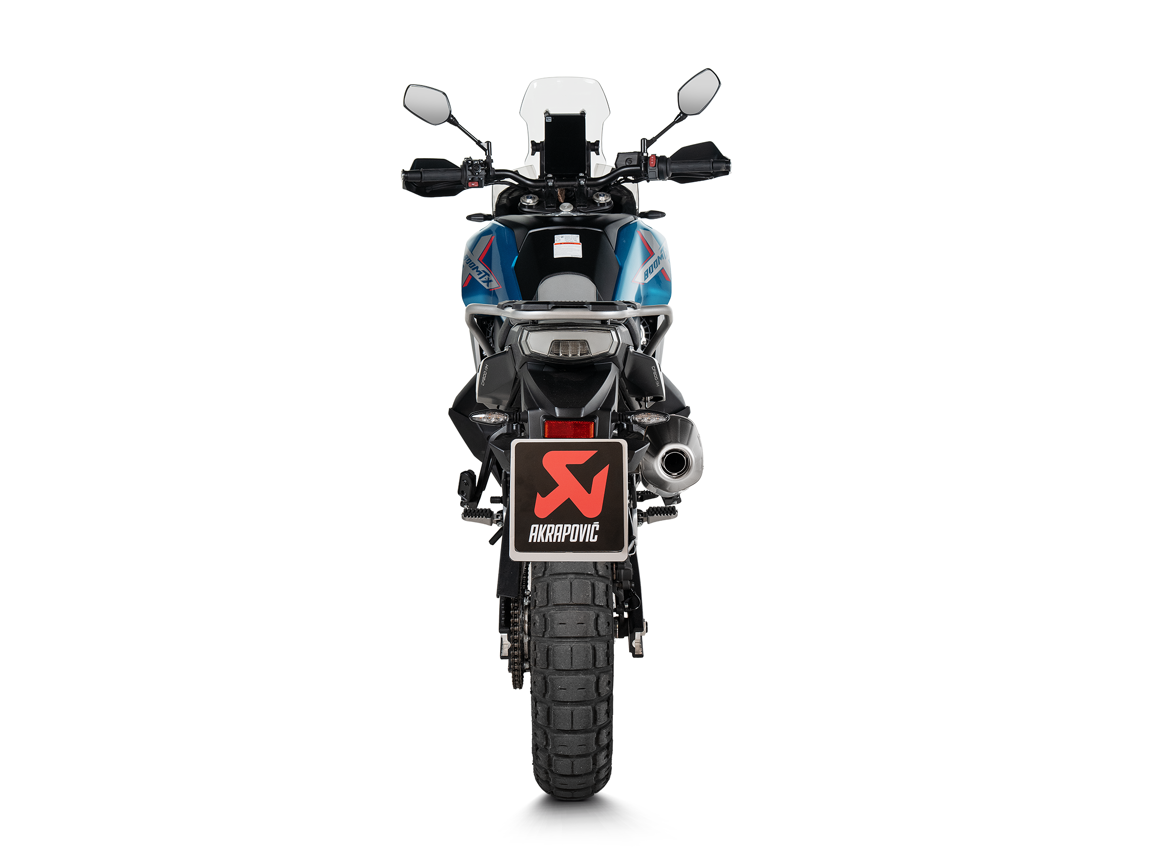 AKRAPOVIC TERMINALE TITANIO OMOLOGATO CFMOTO 800MT X 2025-26 - AKRAPOVIC immagine 4