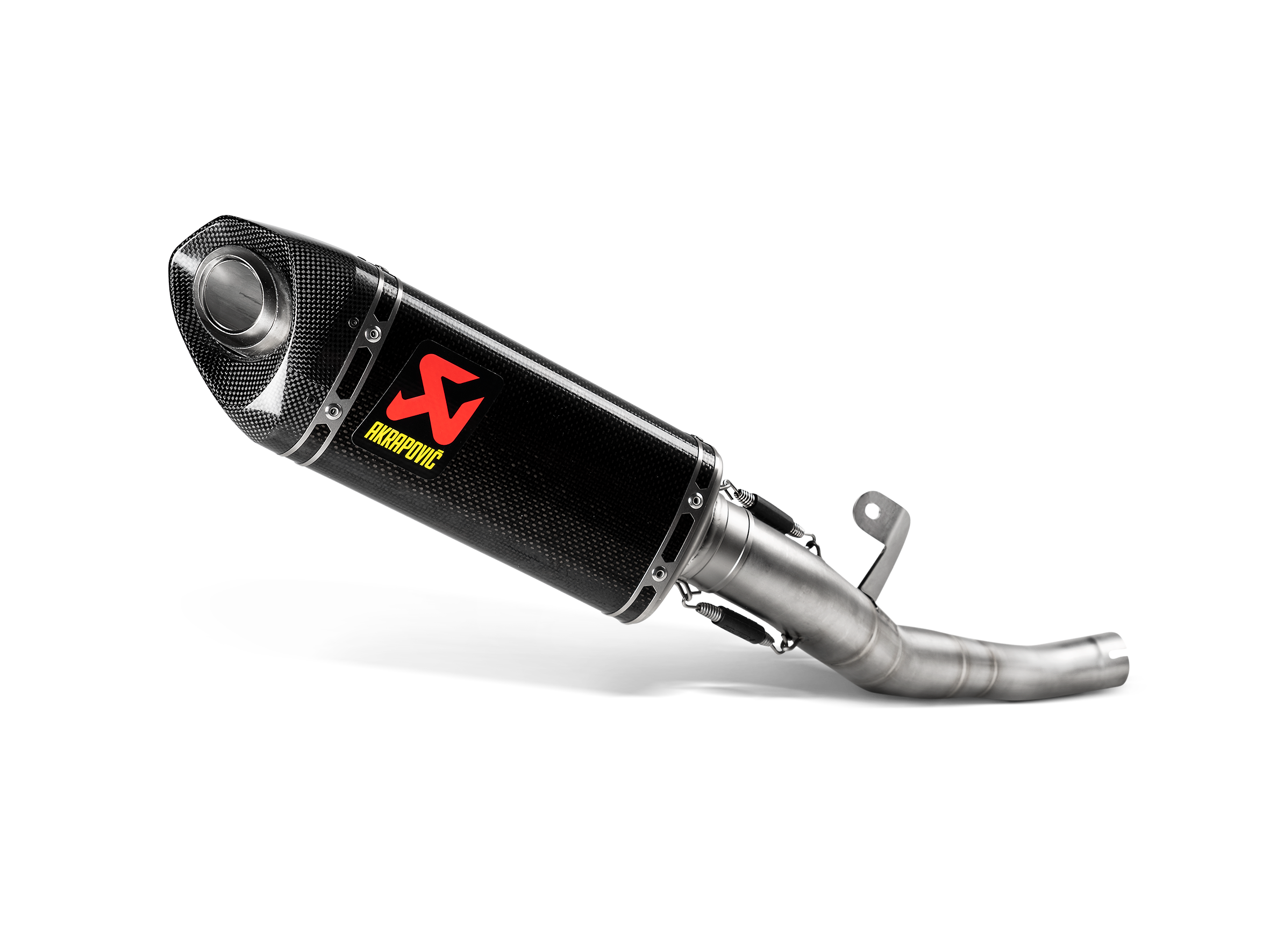 AKRAPOVIC TERMINALE CARBONIO RACING TRIUMPH STREET TRIPLE 765 S / R / RS 2020-22 - AKRAPOVIC