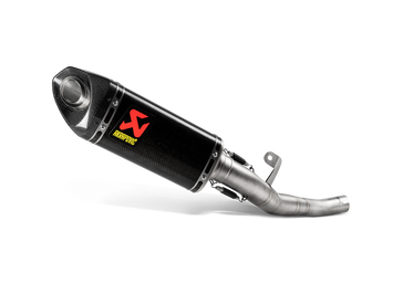 AKRAPOVIC TERMINALE CARBONIO RACING TRIUMPH STREET TRIPLE 765 S / R / RS 2017-19 - AKRAPOVIC