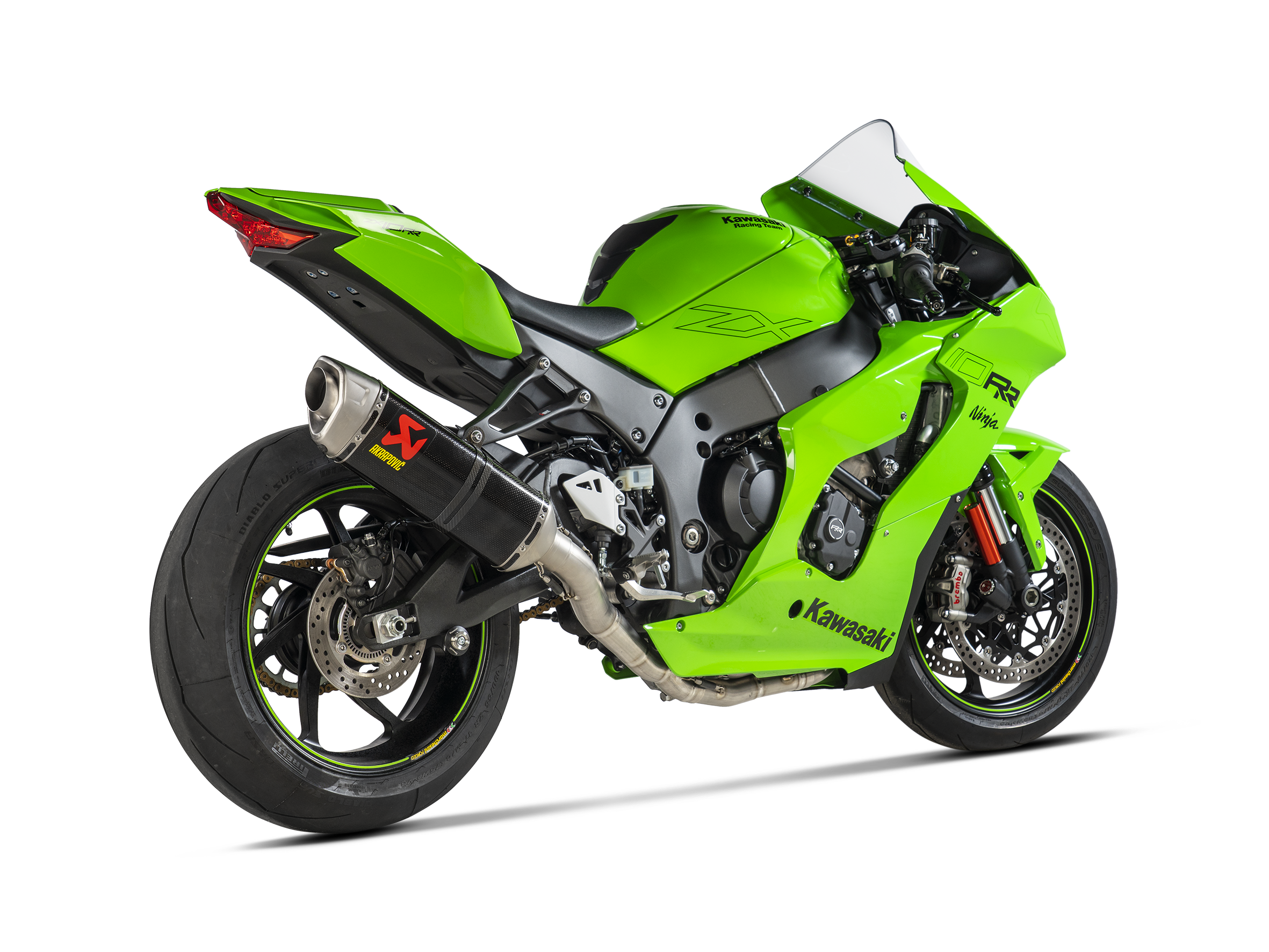 AKRAPOVIC TERMINALE CARBONIO RACING KAWASAKI NINJA ZX 10R / 10RR 2021-24 - AKRAPOVIC immagine 3