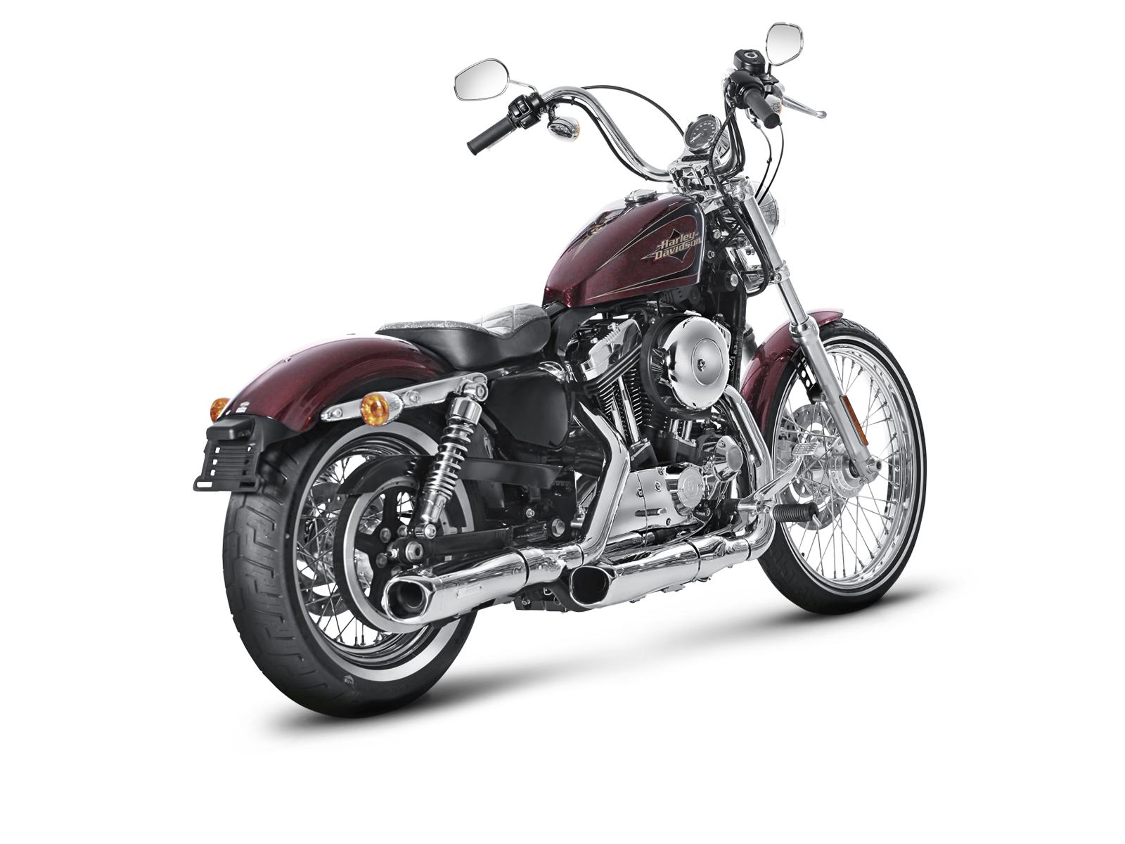 AKRAPOVIC TERMINALE CROMATO HARLEY-DAVIDSON SPORTSTER VARI MODELLI 2006-13 - AKRAPOVIC immagine 2