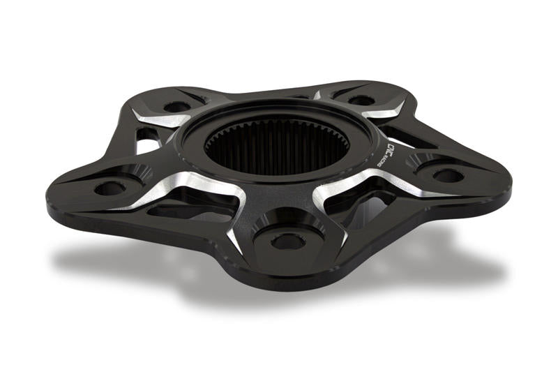 FLANGIA PORTACORONA 5 FORI NERO CNC RACING MV AGUSTA SUPERVELOCE 800 2020
