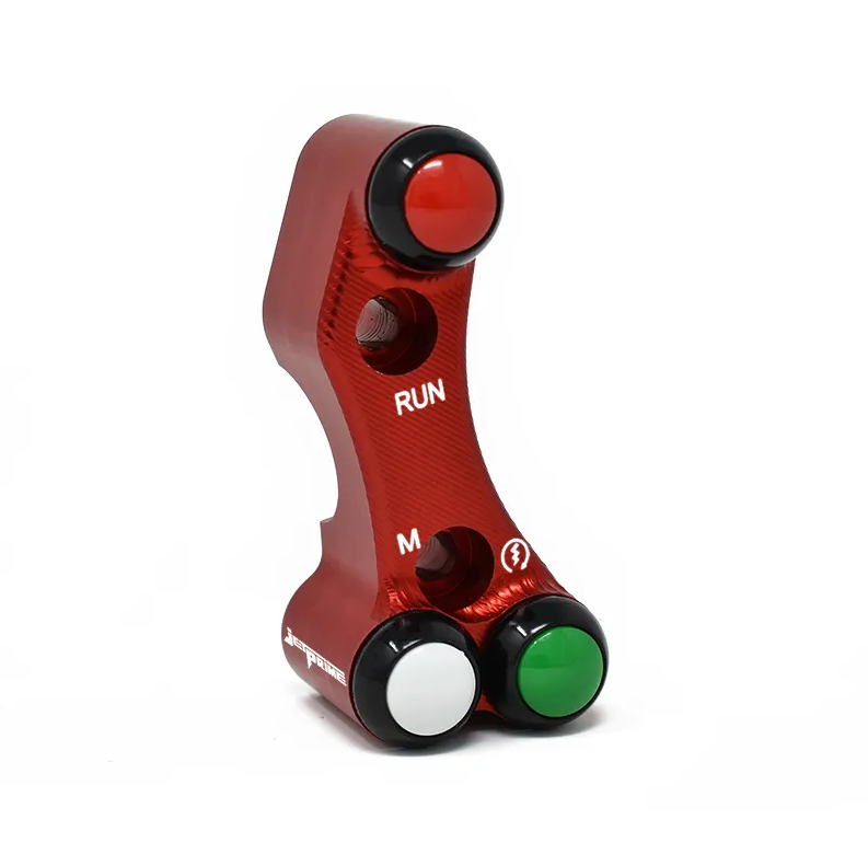 PULSANTIERA DESTRA POMPA STANDARD ROSSO JETPRIME BMW S 1000 RR 2009 - 14