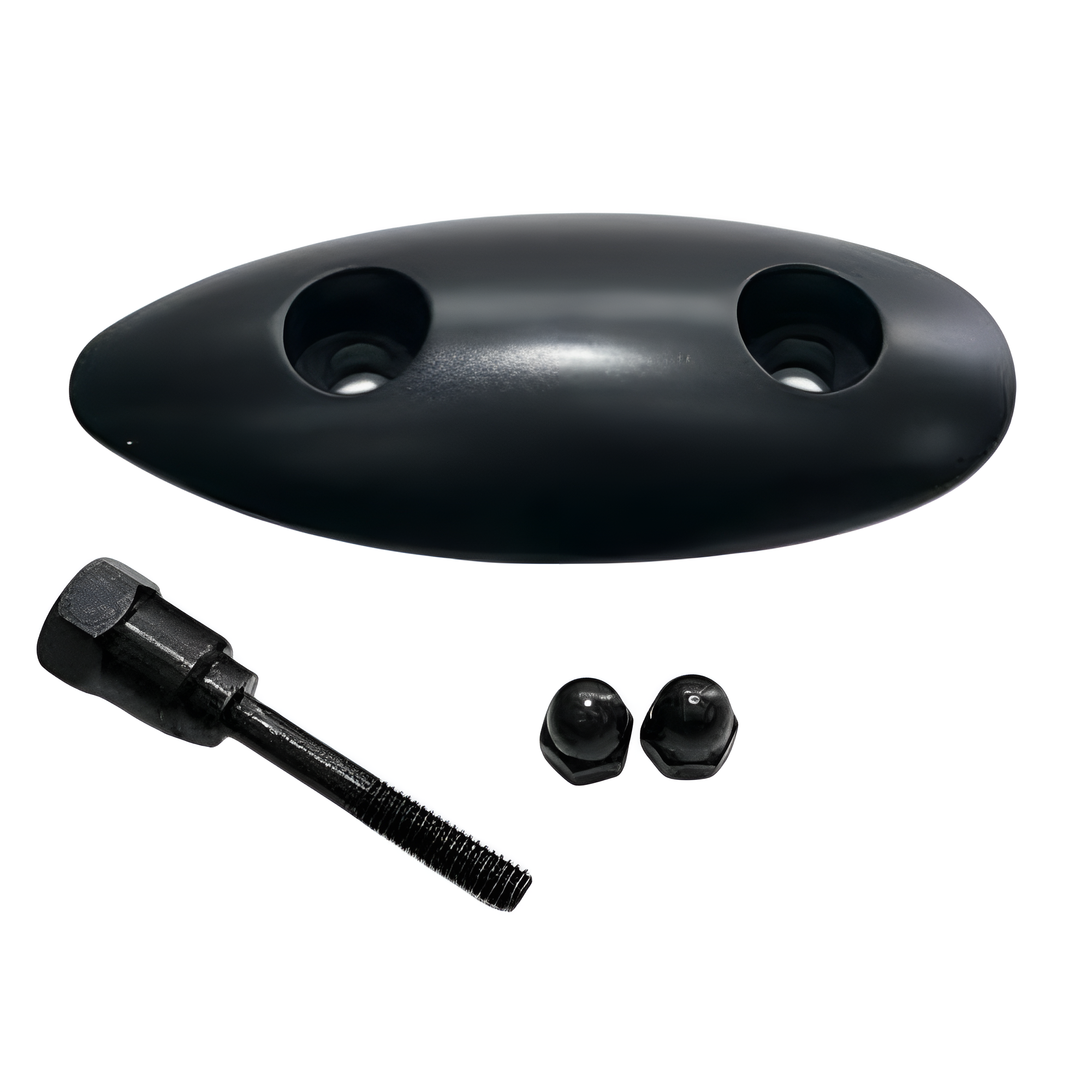 FAR M8 HANDLEBAR MOUNTING KIT FOR YAMAHA TMAX 500 - MOTORCYCLE HOLE COVER CAPS