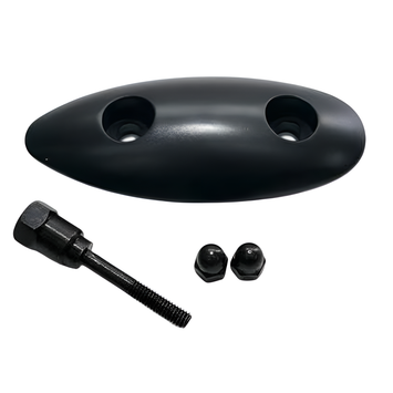 FAR M8 HANDLEBAR MOUNTING KIT FOR YAMAHA TMAX 500 - MOTORCYCLE HOLE COVER CAPS