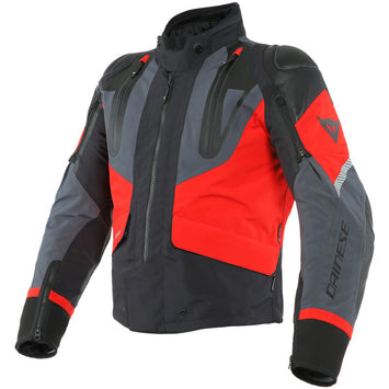 GIACCA IN GORE-TEX DAINESE MODELLO SPORT MASTER COLORE NERO/ROSSO/GRIGIO