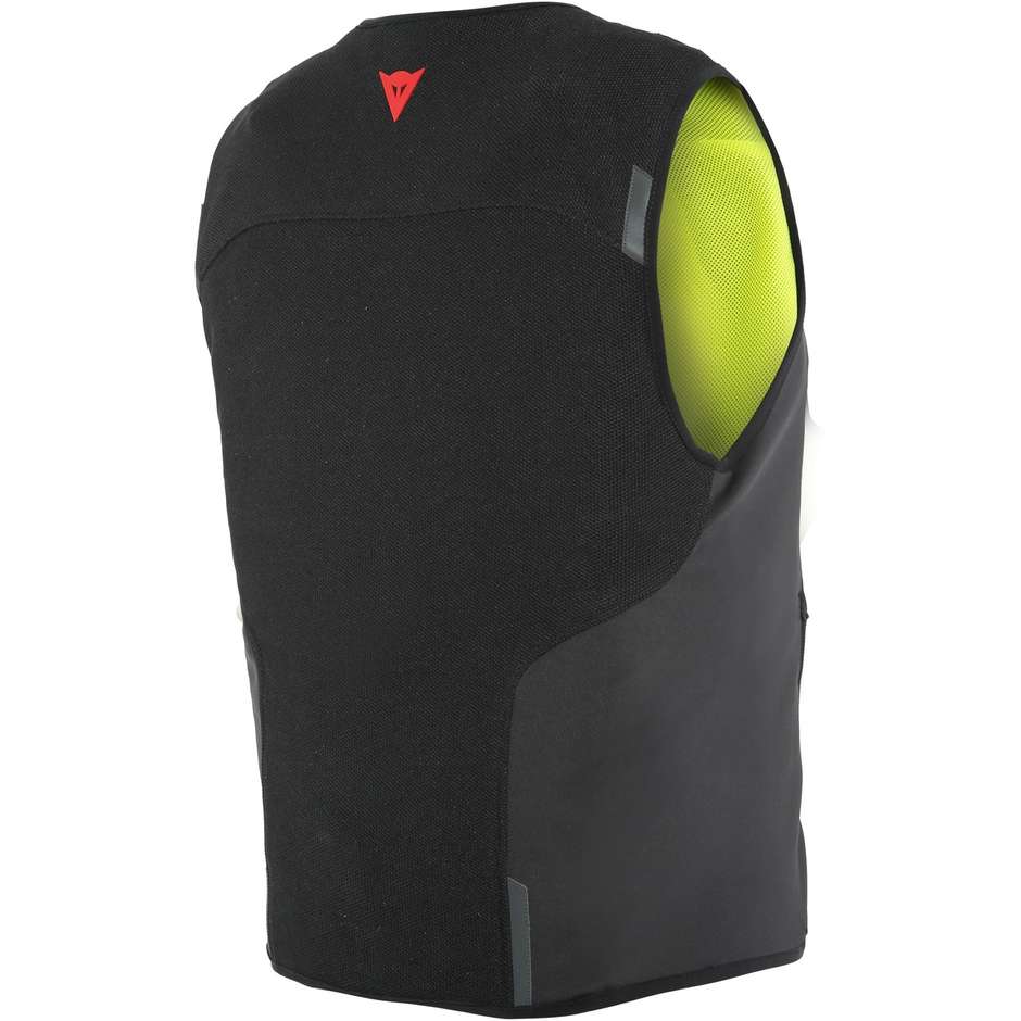 DAINESE Smart Jacket E D-Air airbag motorcycle vest with protective design and sleek fit for safety and comfort.