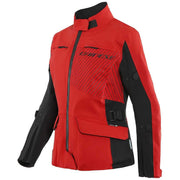 DAINESE GIACCA MOTO LADY TONALE TURISMO IMPERMEABILE D-DRY ROSSO/NERO - Sestamarcia Racing Part Italia S.r.l.
