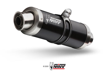 Terminale Di Scarico Inox Nero Mivv Gp Yamaha Fzs 1000 Fazer 2001-05