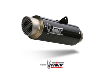 Terminale Di Scarico In Carbonio Mivv Gppro Ktm Rc 390 2017-2020