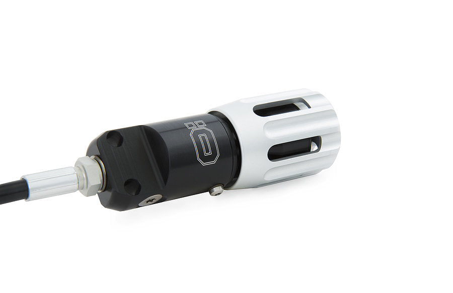 Ohlins S46DR1S rear shock absorber for Harley-Davidson Softail Breakout 2018-24, showcasing the high-performance suspension component.