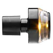 FAR FRECCE LED BAR END MOTO NERO INDICATORI LATERALI UNIVERSALI