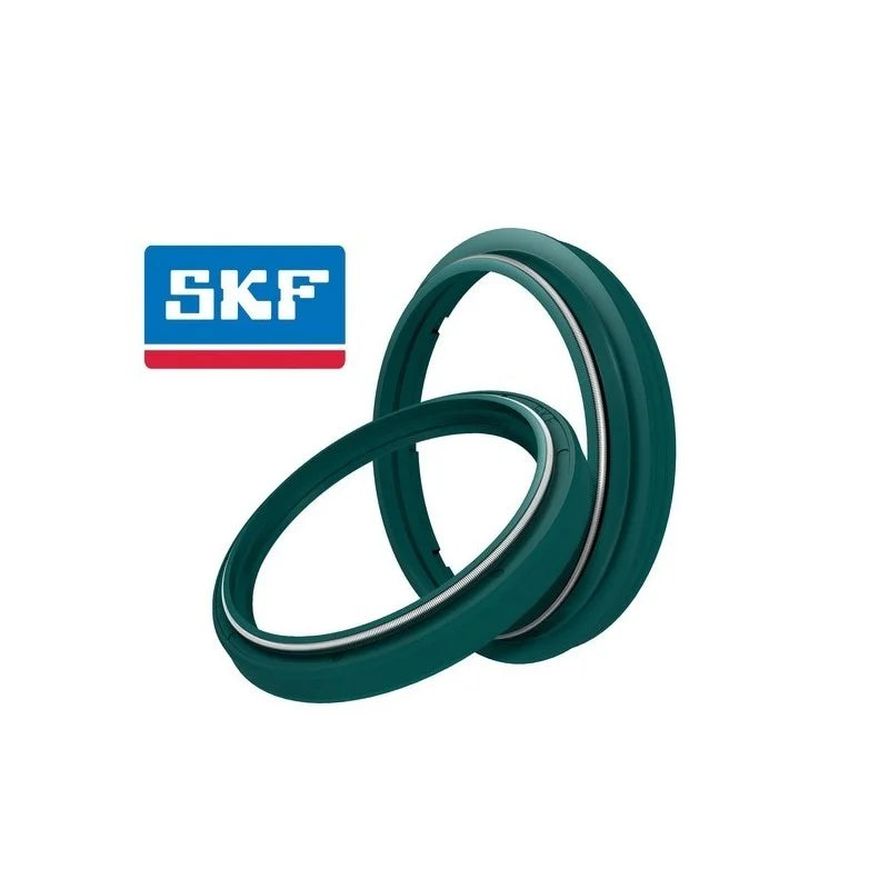 KIT PARAOLIO E PARAPOLVERE VERDE SKF PER FORCELLA OHLINS 43 ØMM
