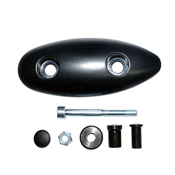 FAR M10 HANDLEBAR MIRROR MOUNTING KIT FOR YAMAHA TMAX 500 WITH HOLE COVER CAPS