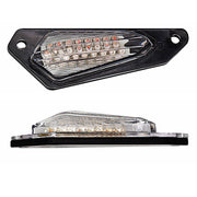 FAR LED CARENA 7206 NERO 12V MOTO/SCOOTER LUCE POSIZIONE UNIVERSALE IMPERMEABILE
