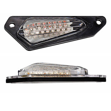 FAR LED CARENA 7206 NERO 12V MOTO/SCOOTER LUCE POSIZIONE UNIVERSALE IMPERMEABILE