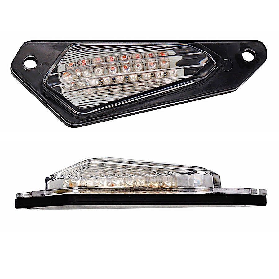 FAR LED CARENA 7206 NERO 12V MOTO/SCOOTER LUCE POSIZIONE UNIVERSALE IMPERMEABILE