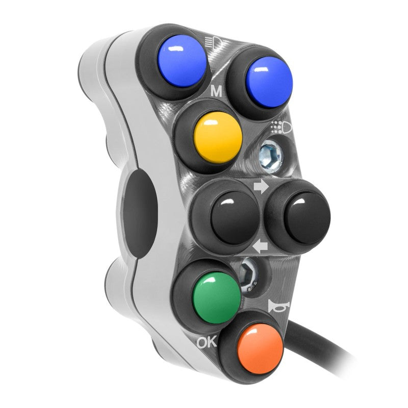 PULSANTIERA SX STRADALE JETPRIME TRIUMPH STREET TRIPLE 765 MOTO2 23> TITANIO