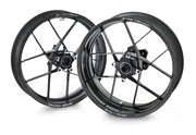COPPIA CERCHI CARBONIO LUCIDO ROTOBOX BULLET 17"X3,5"/6" HONDA CB 1100 RS 2022