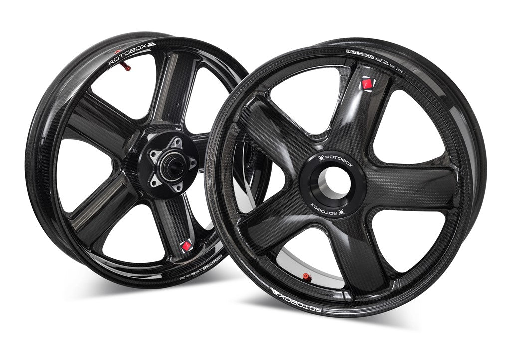 CERCHI CARBONIO OPACO ROTOBOX RBX2 MV AGUSTA DRAGSTER 800 17X3,5/6