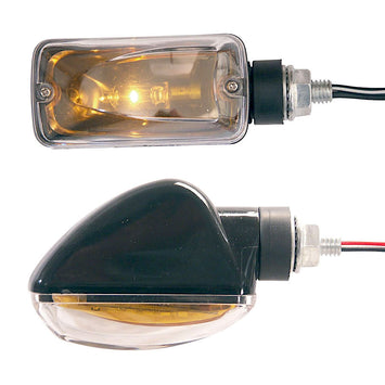 FAR MICRO MOTORCYCLE INDICATORS BLACK COLOR UNIVERSAL LED MOTORCYCLE INDICATORS