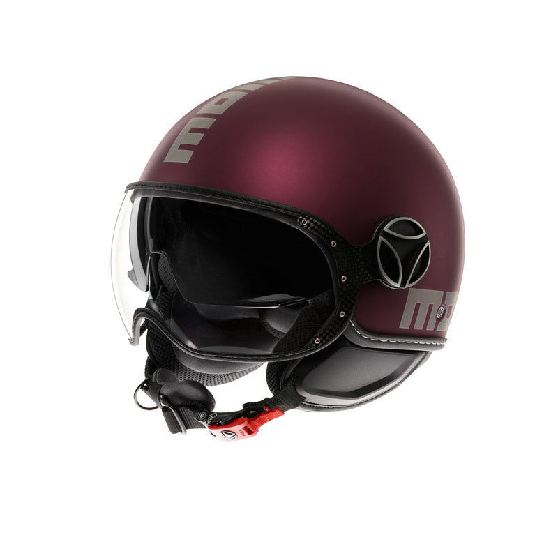 CASCO JET MOMO DESIGN FGTR EVO AMARENA OPACO - Sestamarcia Racing Part Italia S.r.l.