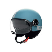 CASCO JET MOMO DESIGN FGTR EVO BLU PRIMAVERA - Sestamarcia Racing Part Italia S.r.l.