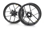 CERCHI CARBONIO LUCIDO ROTOBOX BULLET PRO 17"X3,5"/6" DUCATI MONSTER 1100 EVO