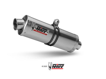 Terminale Di Scarico Inox Mivv Oval Honda Hornet 600 2001-2002