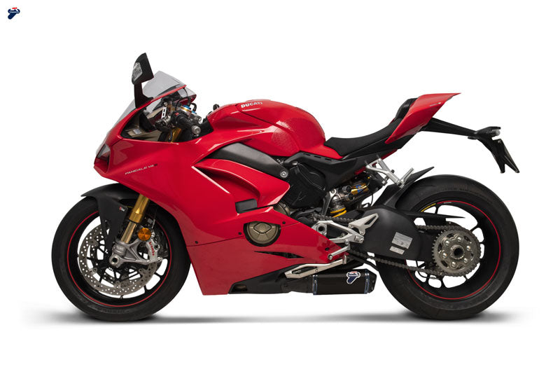 TERMINALE SCARICO TITANIO BLACK + DEKAT + UPMAP TERMIGNONI DUCATI PANIGALE V4 2018 - 22