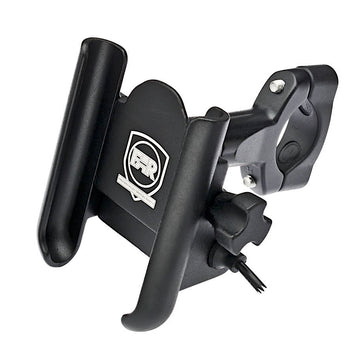 FAR PORTA SMARTPHONE DA MANUBRIO PER MOTO CON CARICATORE USB INTEGRATO