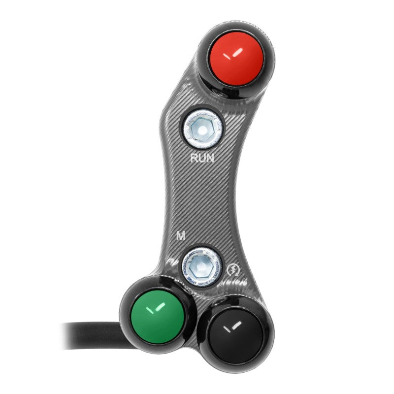 PULSANTIERA DESTRA JETPRIME X POMPA OEM BMW M 1000 RR 2020-24 (TITANIO)