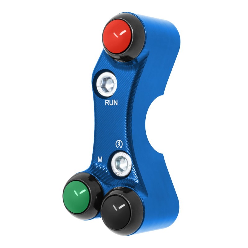 PULSANTIERA DESTRA JETPRIME X POMPA BREMBO BMW R NINE T 2017-24 (BLU)