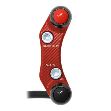 Pulsantiera Destra Pompa Brembo Jetprime Ducati 1098 R 2008-09 Rosso