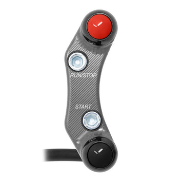 Pulsantiera Moto Jetprime Ducati 848 Evo 2011-13 Titanio