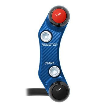 Pulsantiera Moto Jetprime Honda CBR 1000 RR SP 2017-19 Blu