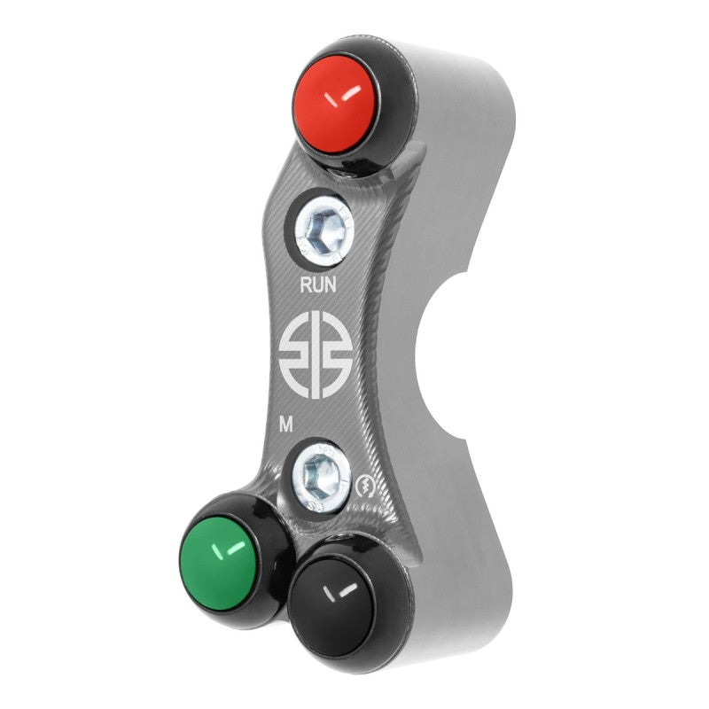 PULSANTIERA DESTRA JETPRIME X POMPA OEM KAWASAKI NINJA H2-R 2015-23 (TITANIO)